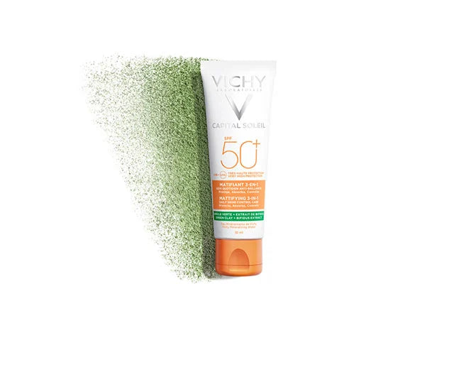 VICHY Capital Soleil Matifiant 3en1 Protection Solaire SPF50+ 50ml