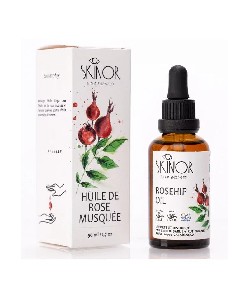 SKINOR HUILE DE ROSE MUSQUEE 50 ML | Nova Para