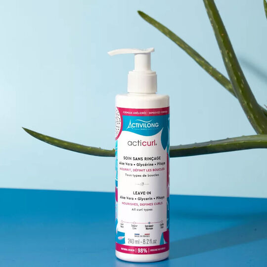 Acticurl ACTIVILONG Soin sans Rinçage résultat boucles définies hydratées brillantes anti-frisottis cheveux bouclés frisés - novaparapharmacie