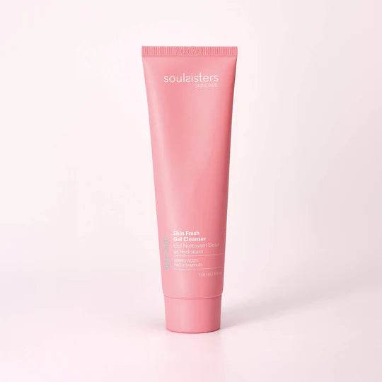 Soul Sisters Gel Nettoyant Doux Rose nettoyant visage délicat peau sensible hydratant apaisant naturel quotidien - novaparapharmacie