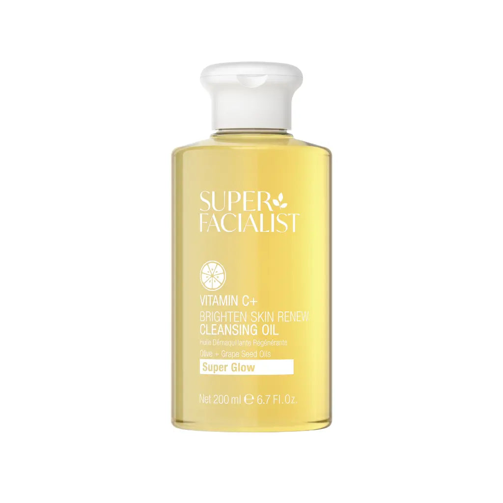 Super Facialist Vitamin C+ Cleansing Oil 200ml huile nettoyante visage vitamine C antioxydante éclat - novaparapharmacie