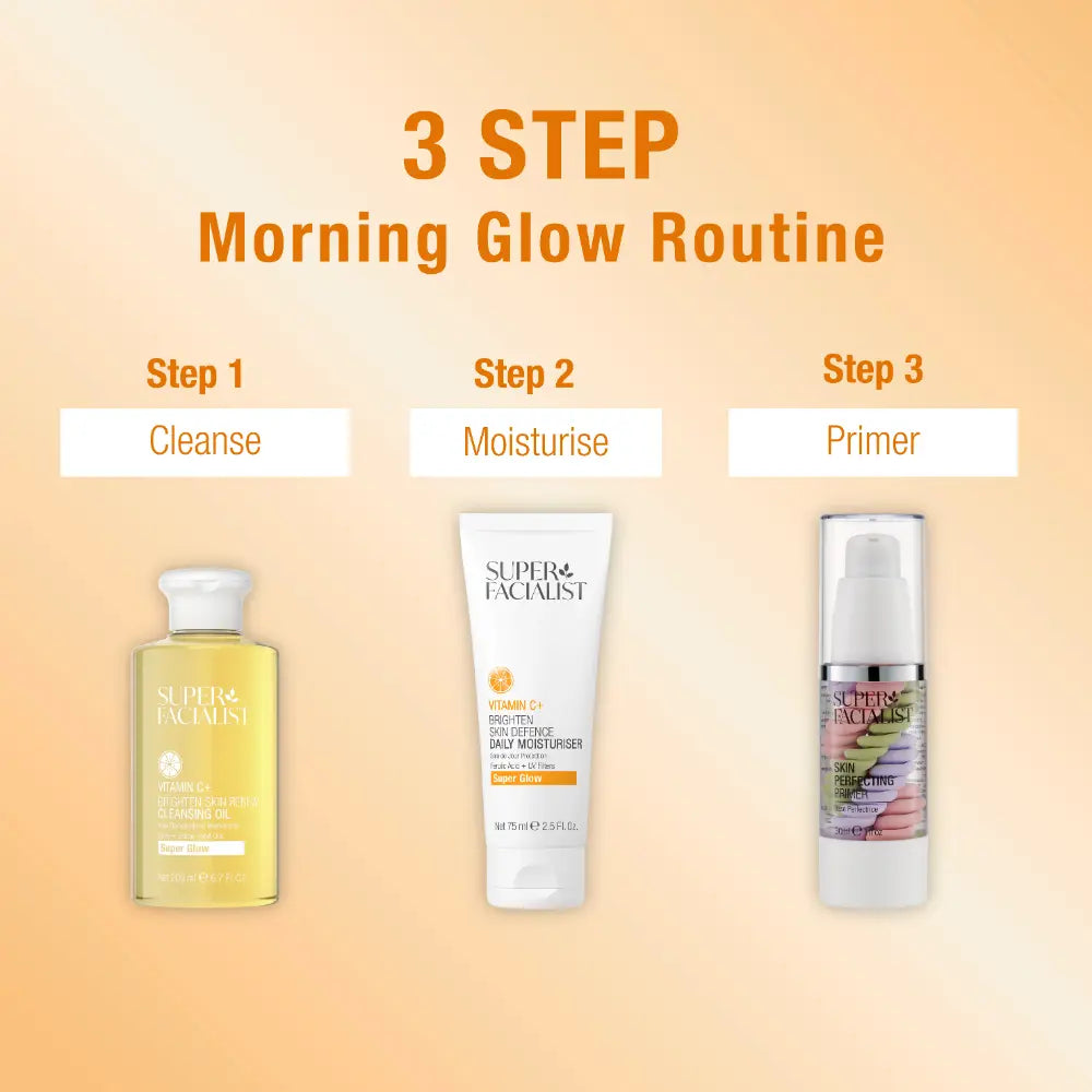 Super Facialist gamme soins visage huile nettoyante vitamine C collection antioxydante éclat - novaparapharmacie