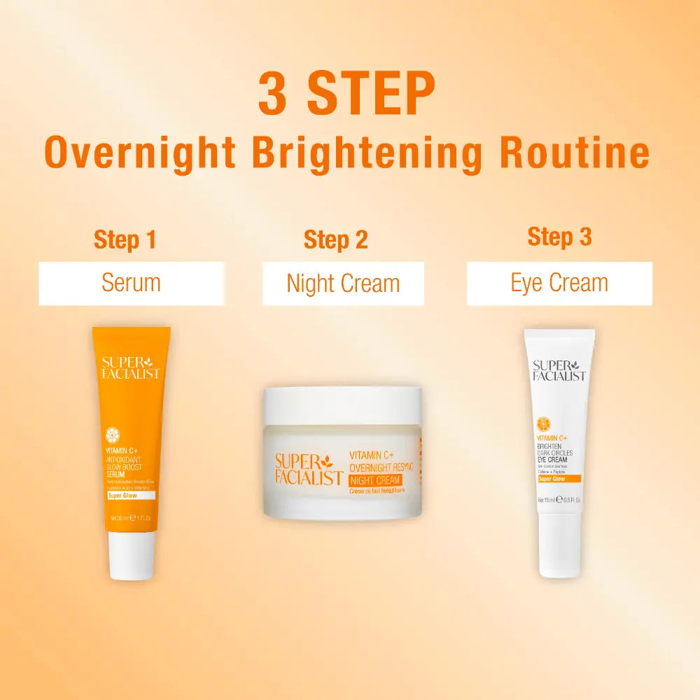 Super Facialist gamme soins visage crème contour yeux vitamine C collection anti-cernes - novaparapharmacie