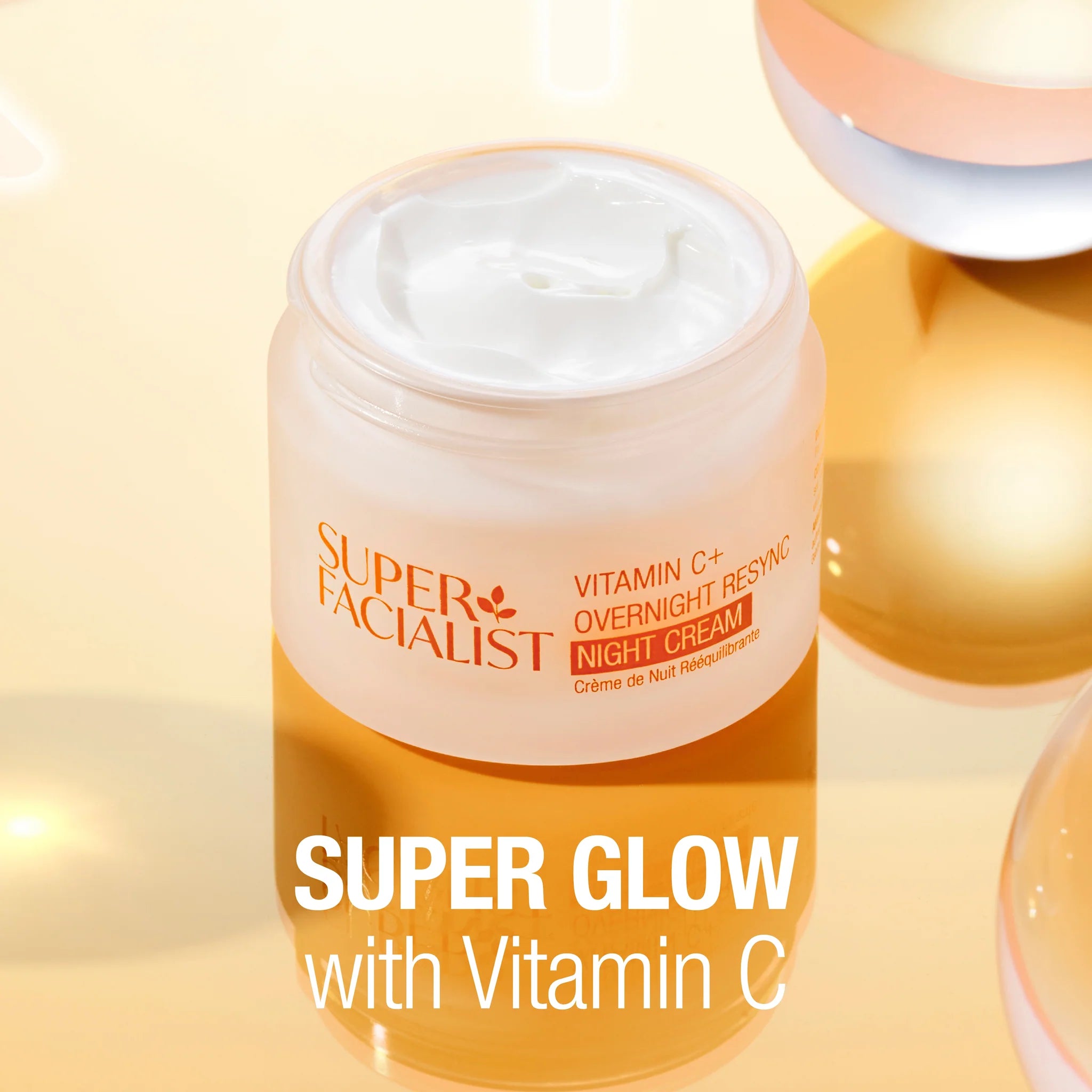 Super Facialist bénéfices régénération nocturne vitamine C resync technology réveil lumineux anti-âge - novaparapharmacie