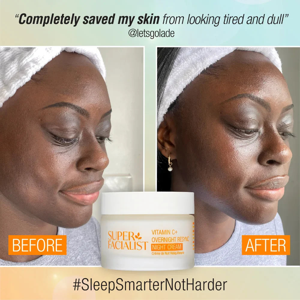 Super Facialist mode emploi protocole crème nuit régénérante vitamine C application soir massage - novaparapharmacie