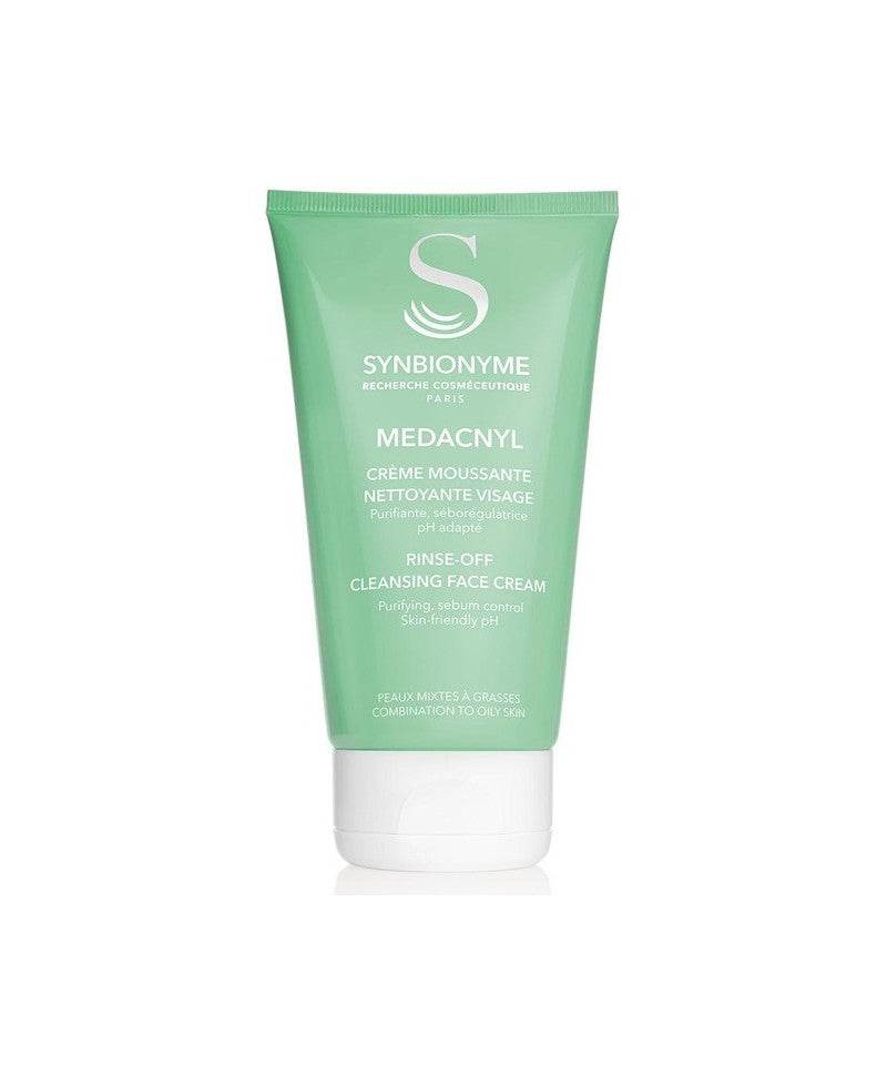Synbionyme Medacnyl crème moussante texture onctueuse nettoyante visage anti-acné peau grasse - novaparapharmacie