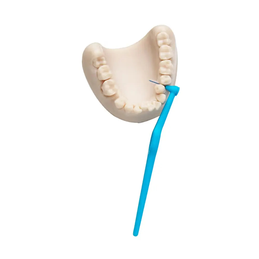 TEPE Angle Brossettes Interdentaires 0.6mm Taille 3 Bleu 6 pièces hygiène bucco-dentaire - novaparapharmacie