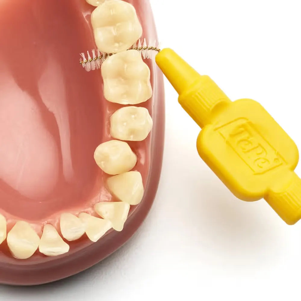 Interdentaires TEPE Brossettes 0.7mm Taille 4 Jaune 6 pièces hygiène bucco-dentaire - novaparapharmacie