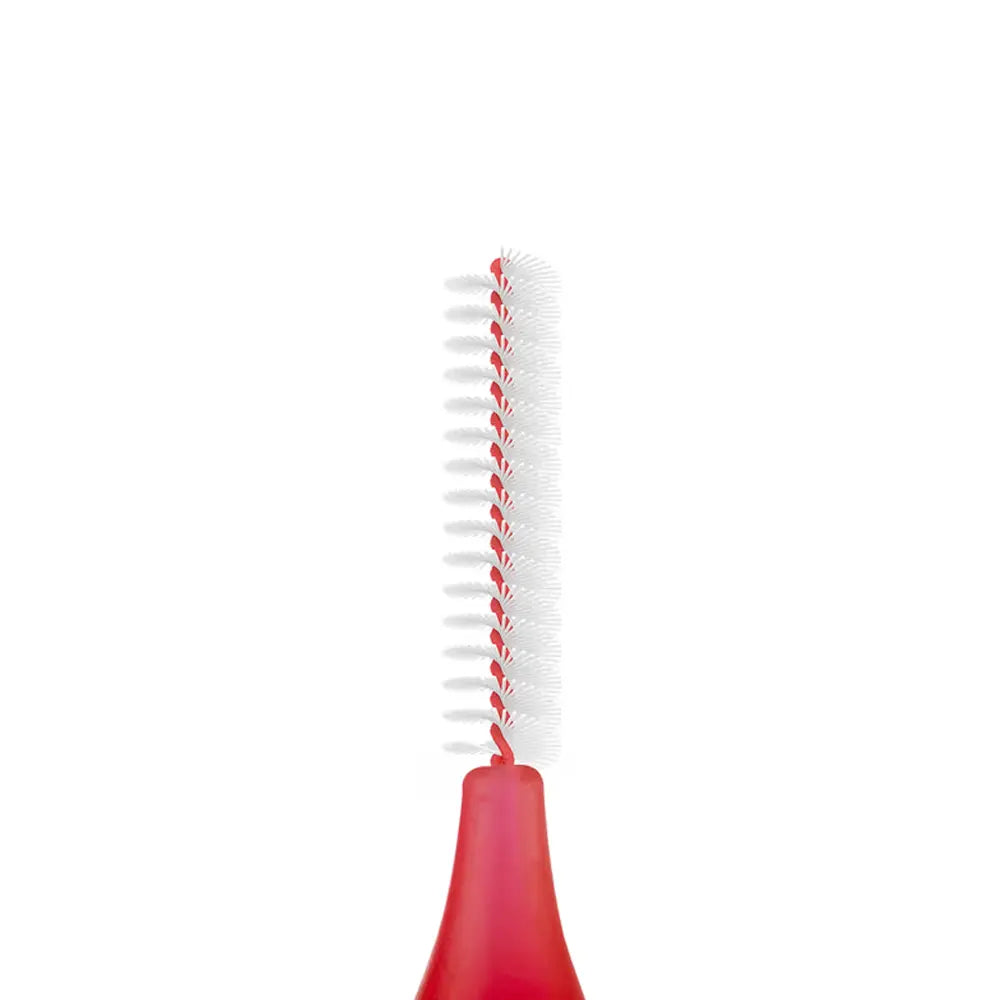 TePe 6 Brossettes Interdentaires 0.5mm Taille 2 Rouge brossettes interdentaires nettoyage interdentaire fil métallique plastifié - novaparapharmacie