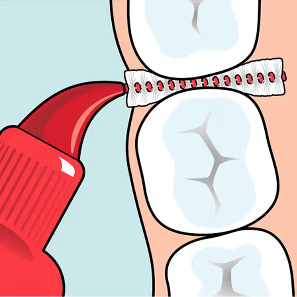 TePe 6 Brossettes Interdentaires 0.5mm Taille 2 Rouge brossettes interdentaires nettoyage interdentaire fil métallique plastifié - novaparapharmacie