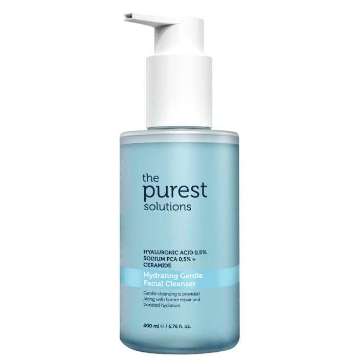 THE PUREST SOLUTIONS HYDRATING GENTLE FACIAL CLEANSER 0.5% HYALURONIC ACID 0.5% SODIUM PCA +CERAMID 200 ML | Nova Para