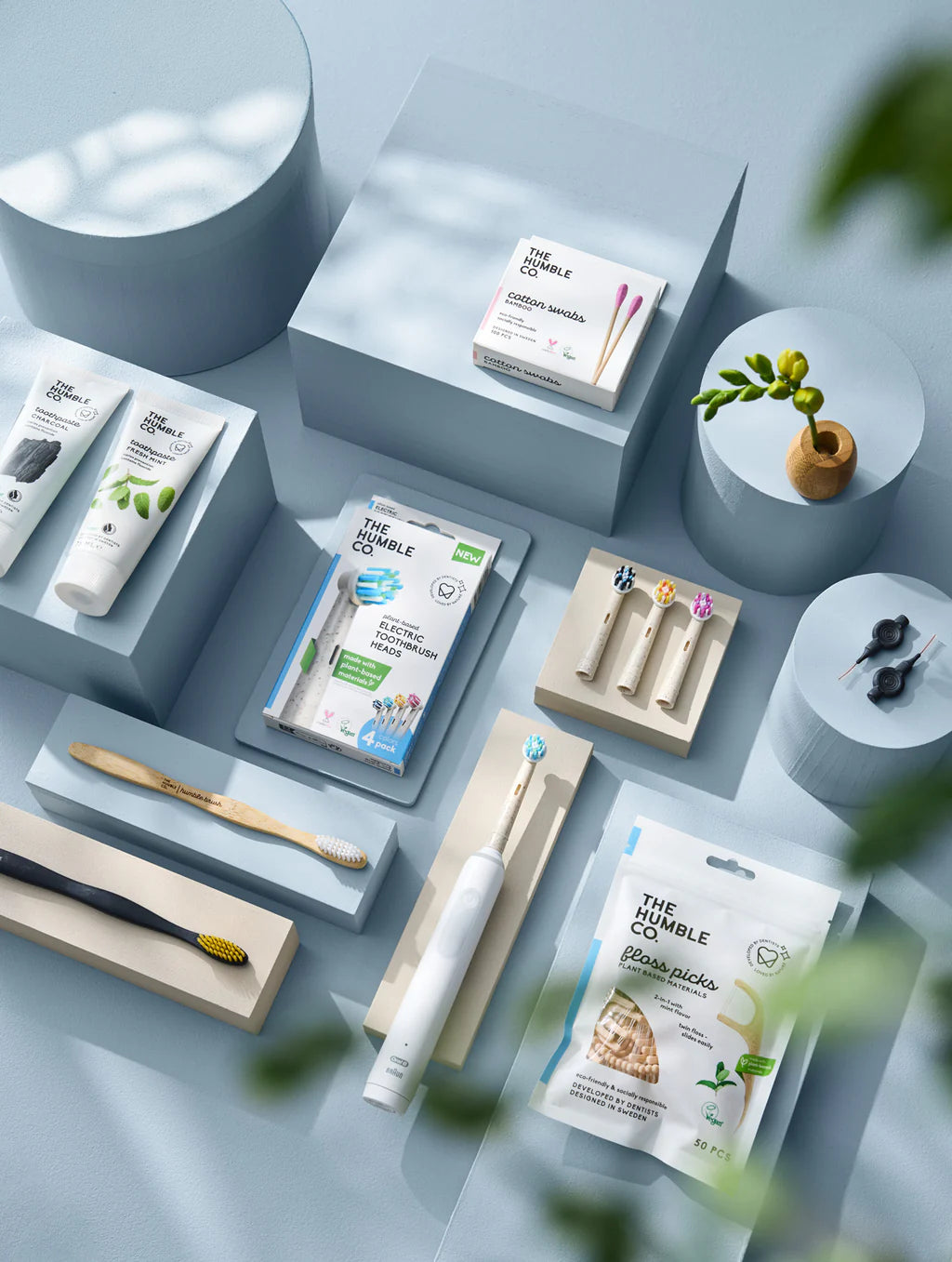 HUMBLE Brosse Inter Dentaire Plant Based Taille 0 0.40mm brossettes interdentaires espaces étroits matériaux végétaux - novaparapharmacie