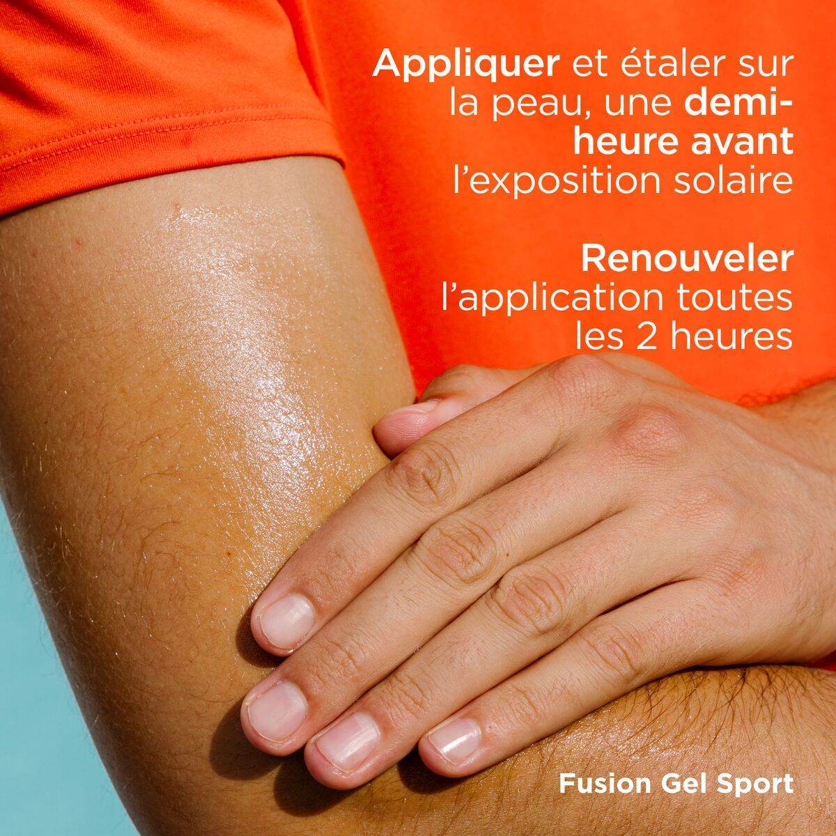ISDIN Fotoprotector Fusion Gel Sport SPF50+ 100ml - Protection Solaire Sport Zones Poilues - Nova Parapharmacie