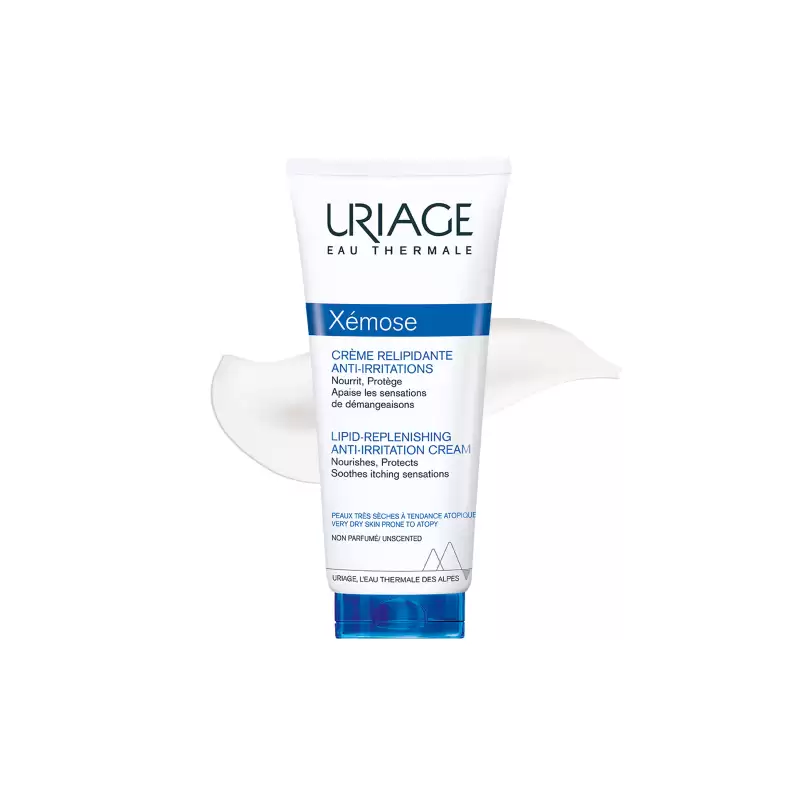 URIAGE Xémose vue crème relipidante anti-irritations haute tolérance peaux très sèches apaisement hydratation intense - novaparapharmacie