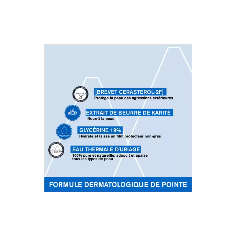  URIAGE Xémose texture huile lavante apaisante haute tolérance peaux très sèches atopiques onctueuse nourrissante - novaparapharmacie