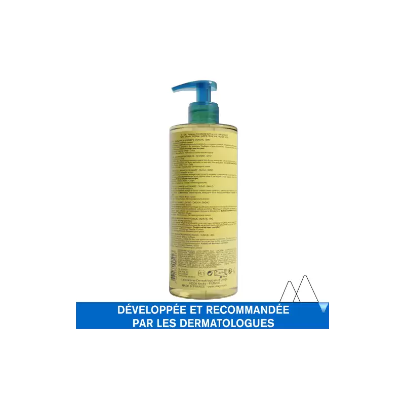  URIAGE Xémose texture huile lavante apaisante haute tolérance peaux très sèches atopiques onctueuse nourrissante - novaparapharmacie