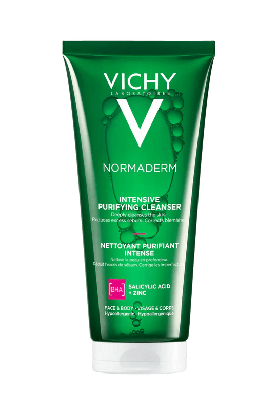 VICHY Normaderm Phytosolution Gel Purifiant Détox Végétale Intensive Eau Thermale 200ml - Nova Parapharmacie