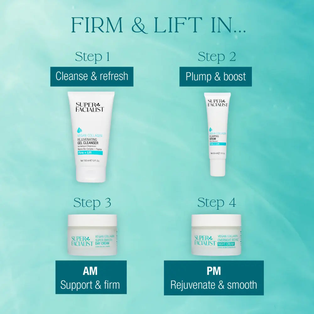 Super Facialist gamme soins visage sérum collagène végétal vegan collection anti-âge fermeté - novaparapharmacie