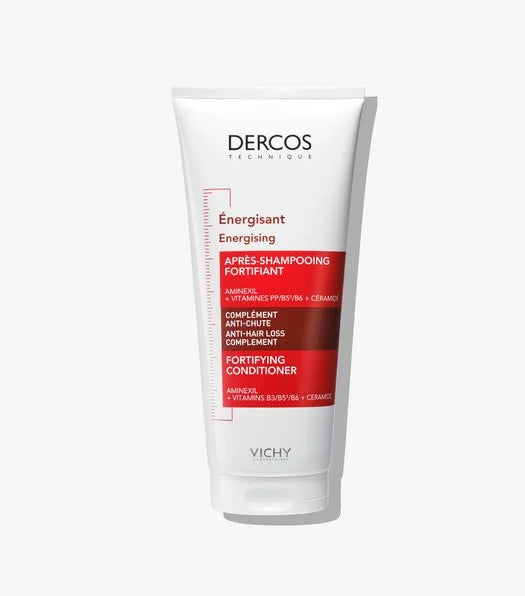 Vichy Dercos Énergisant Après-Shampooing Fortifiant Anti-Chute 200ml Aminexil Cheveux Fragilisés - novaparapharmacie