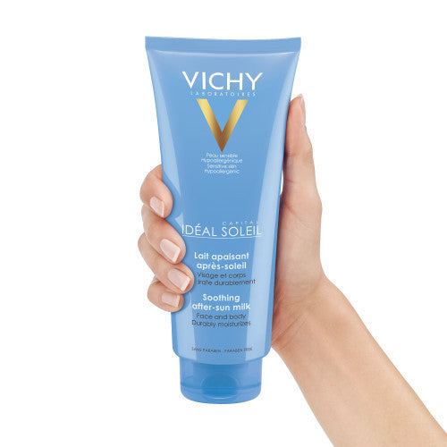  VICHY Capital Soleil Lait Après-Soleil bénéfices réparation intense hydratation apaisement eau thermale peau apaisée - novaparapharmacie