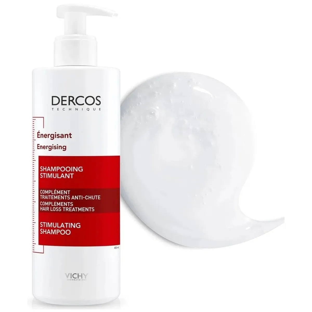 VICHY Dercos Shampooing vue alternative énergisant anti-chute force densité aminexil cheveux fragilisés fortification - novaparapharmacie