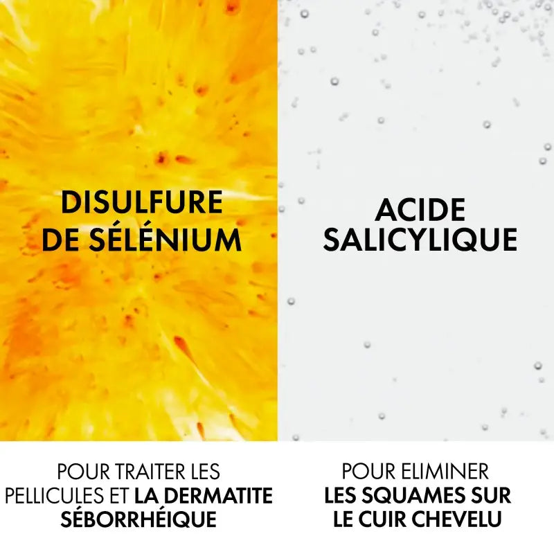 VICHY Dercos Shampooing caractéristiques traitant antipelliculaire cheveux normaux gras pellicules élimination action ciblée - novaparapharmacie