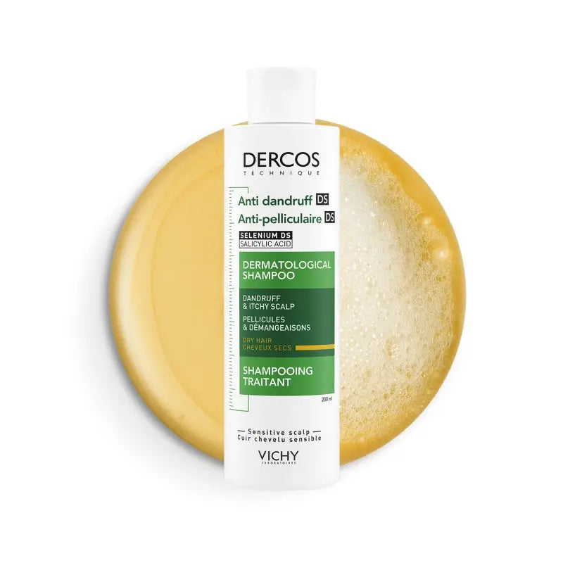 Texture Dercos Anti-Pelliculaire Shampooing Crème Onctueuse Cheveux Secs Traitement Doux - novaparapharmacie
