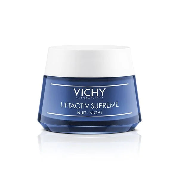 Vichy Liftactiv Derme Source Nuit 50ml Soin Anti-Âge Régénérant Tous Types Peaux Eau Thermale - novaparapharmacie