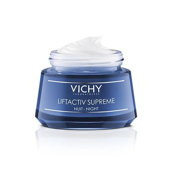 Texture Liftactiv Derme Source Nuit Crème Onctueuse Régénérante Anti-Âge Application Nocturne - novaparapharmacie