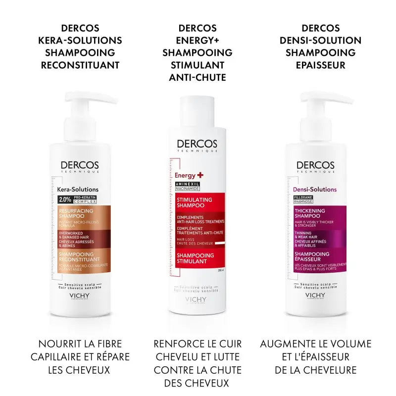  Innovation Dercos Énergisant Expertise Anti-Chute Aminexil Stimulation Croissance Vichy - novaparapharmacie