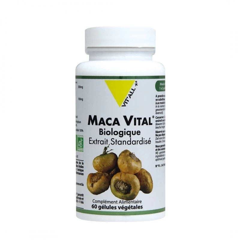 VIT'ALL+ Maca Vital® Bio Boite 30 Gélules| Nova Para