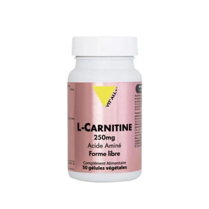 VITALL+ LCARNITINE 250 MG 50 GELULES | Nova Para