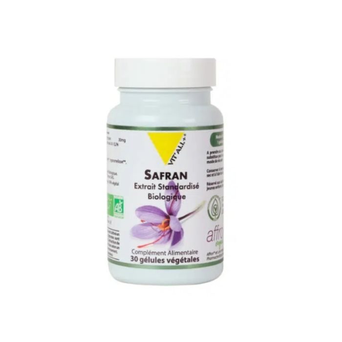 VITALL + SAFRAN 30 GELULES VEGETALES | Nova Para