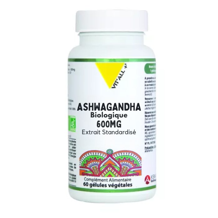 VITALL + ASHWAGANGHA BIOLOGIQUE 600 MG 60 GELULES | Nova Para