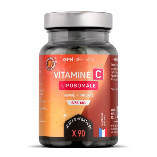 Gph Diffusion Vitamine C 674 MG – Liposomale  – 90 Gélules Végétales | Nova Para