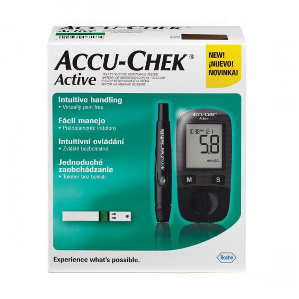 Accu-Chek Kit Active - Nova Para