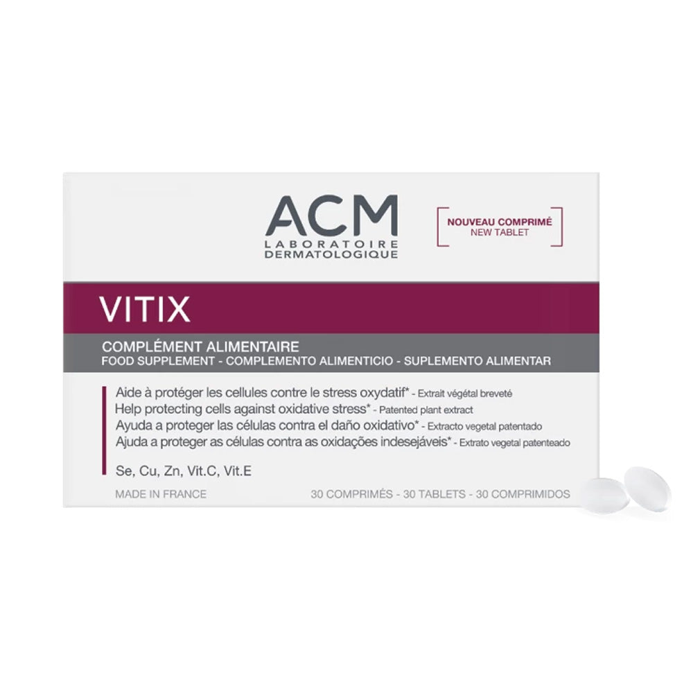 Acm Vitix Comprimé Contre Stress Oxydatif 30 Comprimés nova parapharmacie prix maroc casablanca