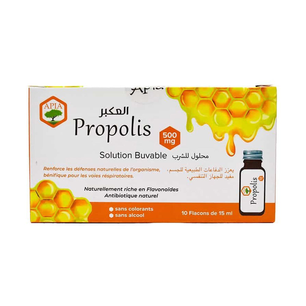 Apia Propolis Solution Buvable 10 Flacon 15ml nova parapharmacie prix maroc casablanca