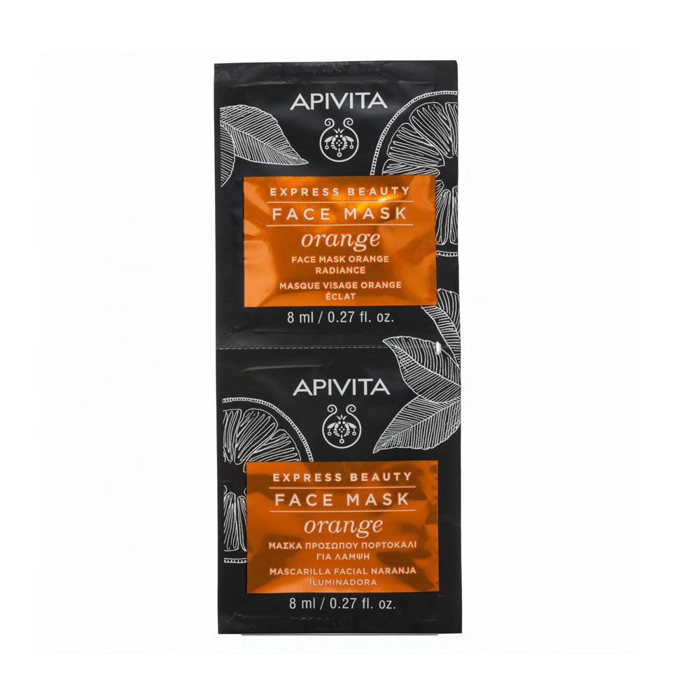 Apivita Express Beauty Eye Mask Orange 6*2*2ml - Nova Para