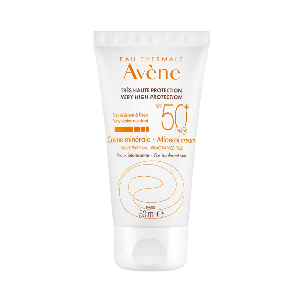 Avène Très haute protection Crème minérale SPF50+ 50ml nova parapharmacie prix maroc casablanca