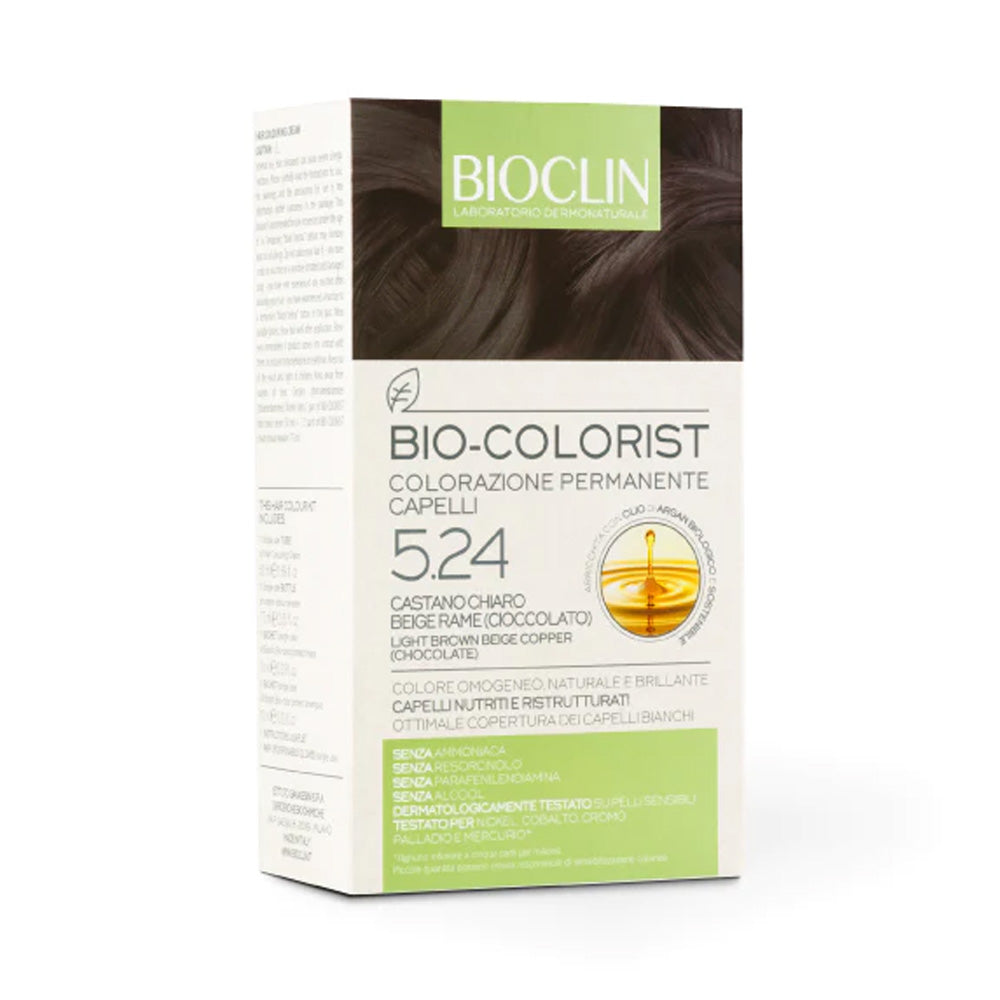 Bioclin Bio Colorist 5.24 Chatain Claire Beige Cuivre - Nova Para