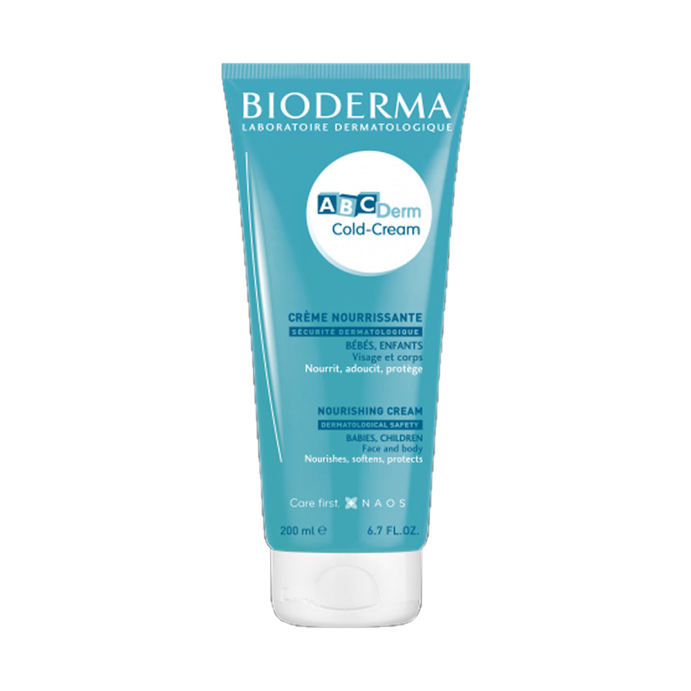 Bioderma ABCDerm Cold-Cream Crème Visage et Corps 200ml nova parapharmacie prix maroc casablanca