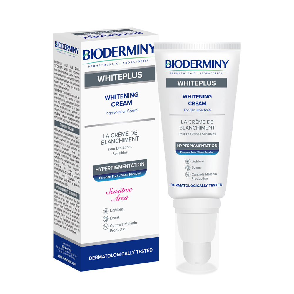 Bioderminy Whiteplus Whitening Cream - Sensitive Area 50ml nova parapharmacie prix maroc casablanca