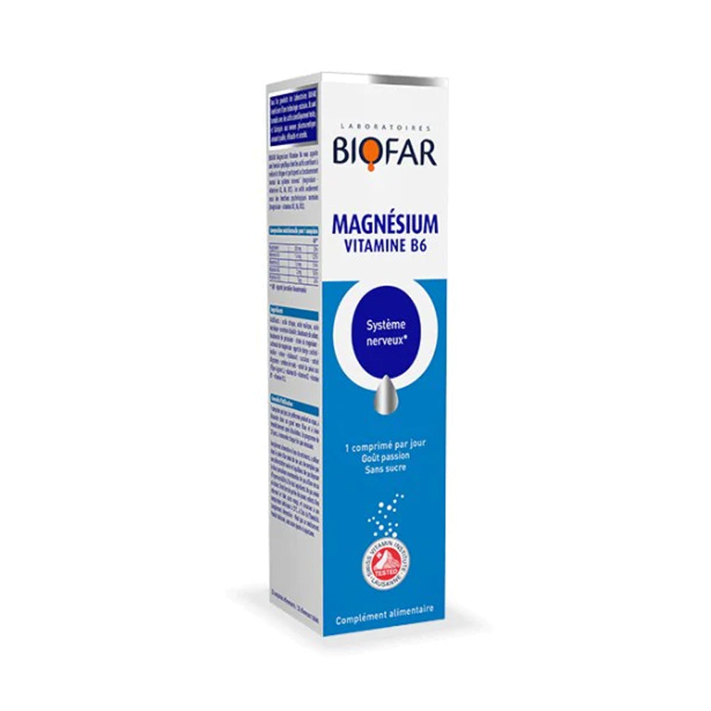 Biofar Magnésium B6+B2 20 Capsules nova parapharmacie prix maroc casablanca