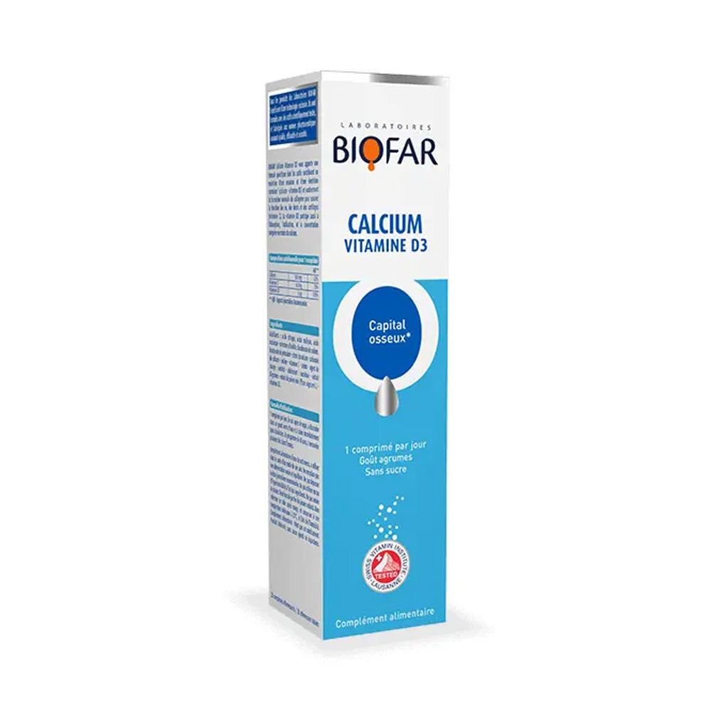 Biofar Calcium D3 20 Comprimés nova parapharmacie prix maroc casablanca