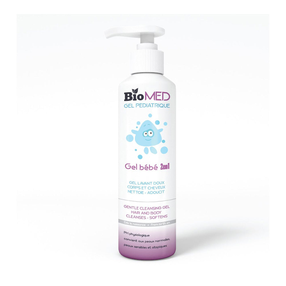 Biomed-Gel-BeBe-Lavant-doux-Corps-Et-Cheveux-2en1-500ml-novaparapharmacie-maroc