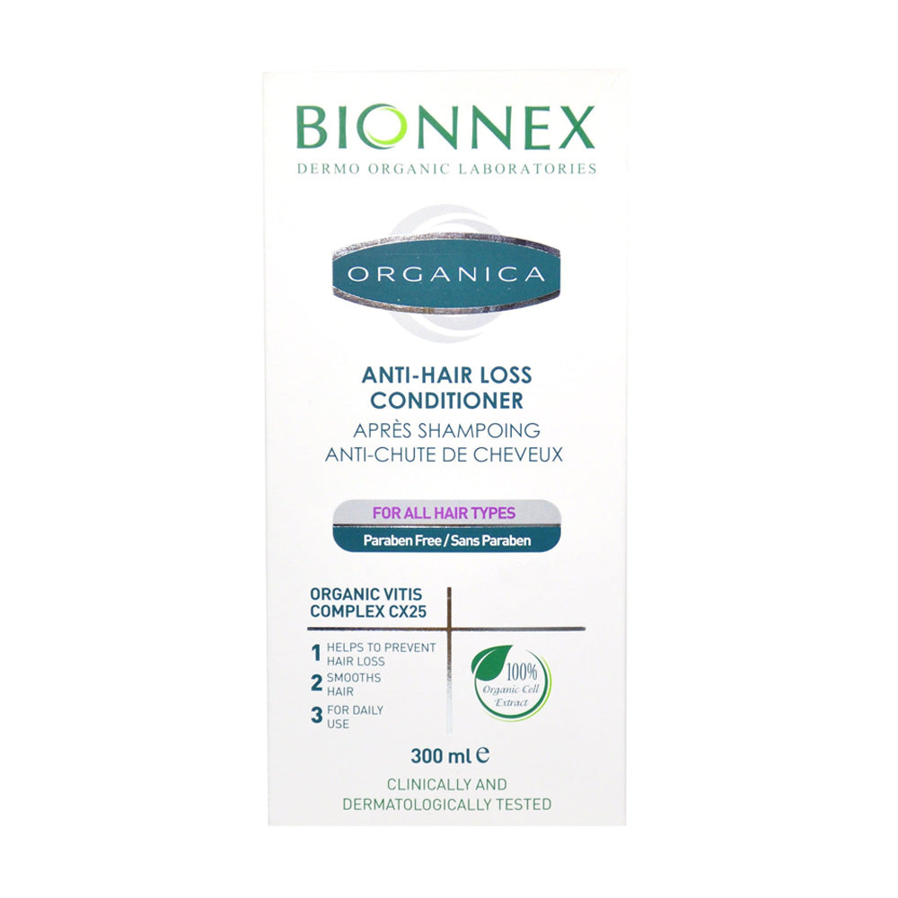 Bionnex Organica Aprés Shampoing Anti-Chute 300ml nova parapharmacie prix maroc casablanca