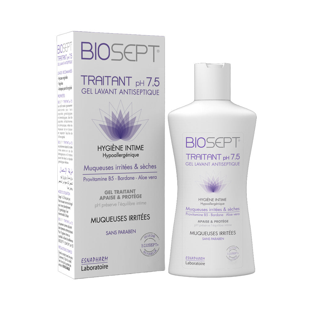 Biosept Gel Antiseptique Ph 7.5 120ml - Nova Para