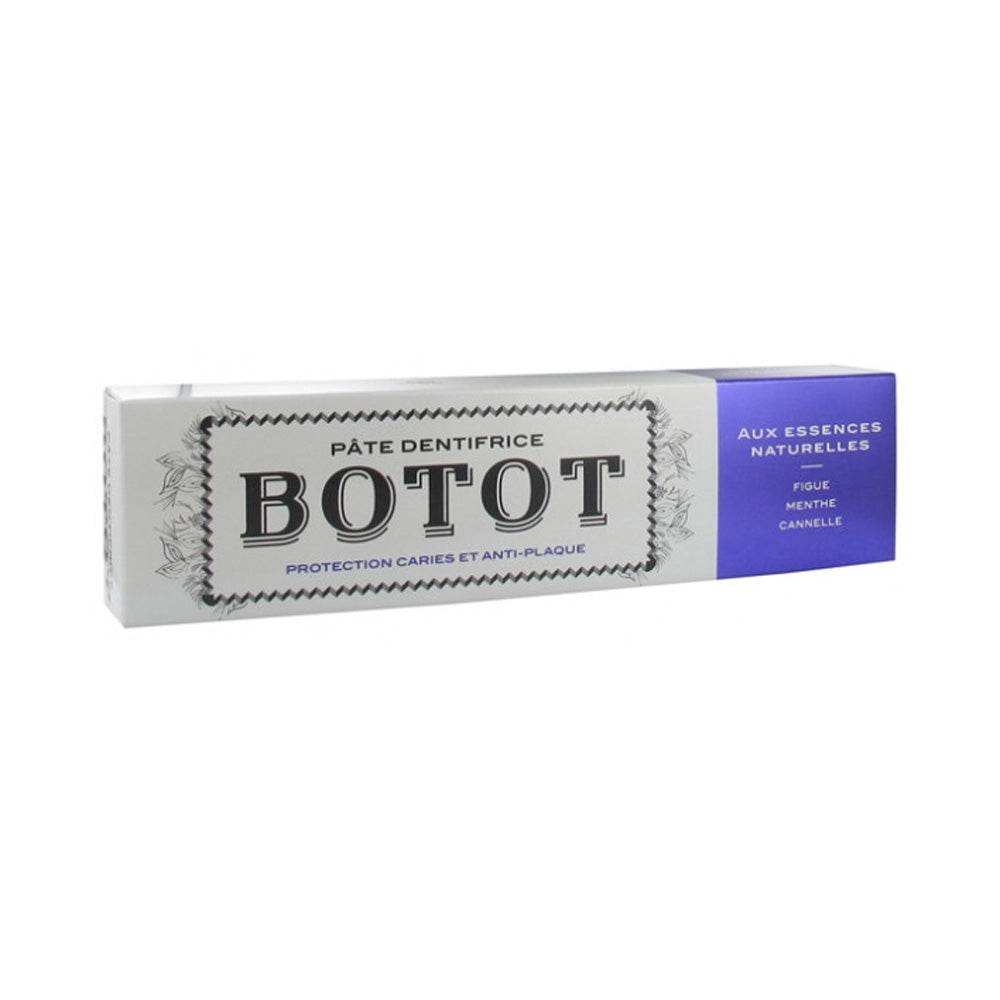 Botot Pâte Dentifrice Violet Figue Menthe Cannelle 75 ml - Nova Parapharmacie