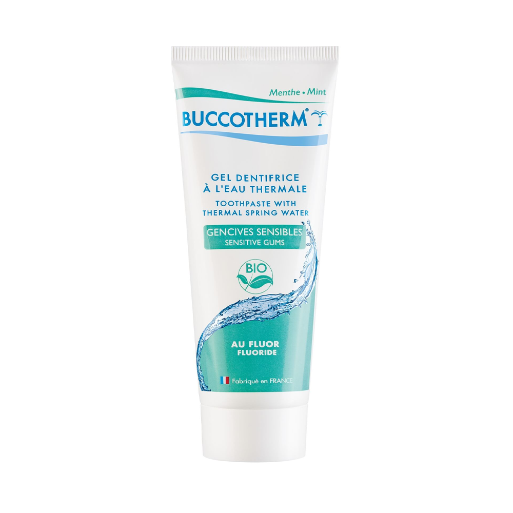 Buccotherm Dentifrice Gencives Sensibles avec Fluor BIO 75ml nova parapharmacie prix maroc casablanca